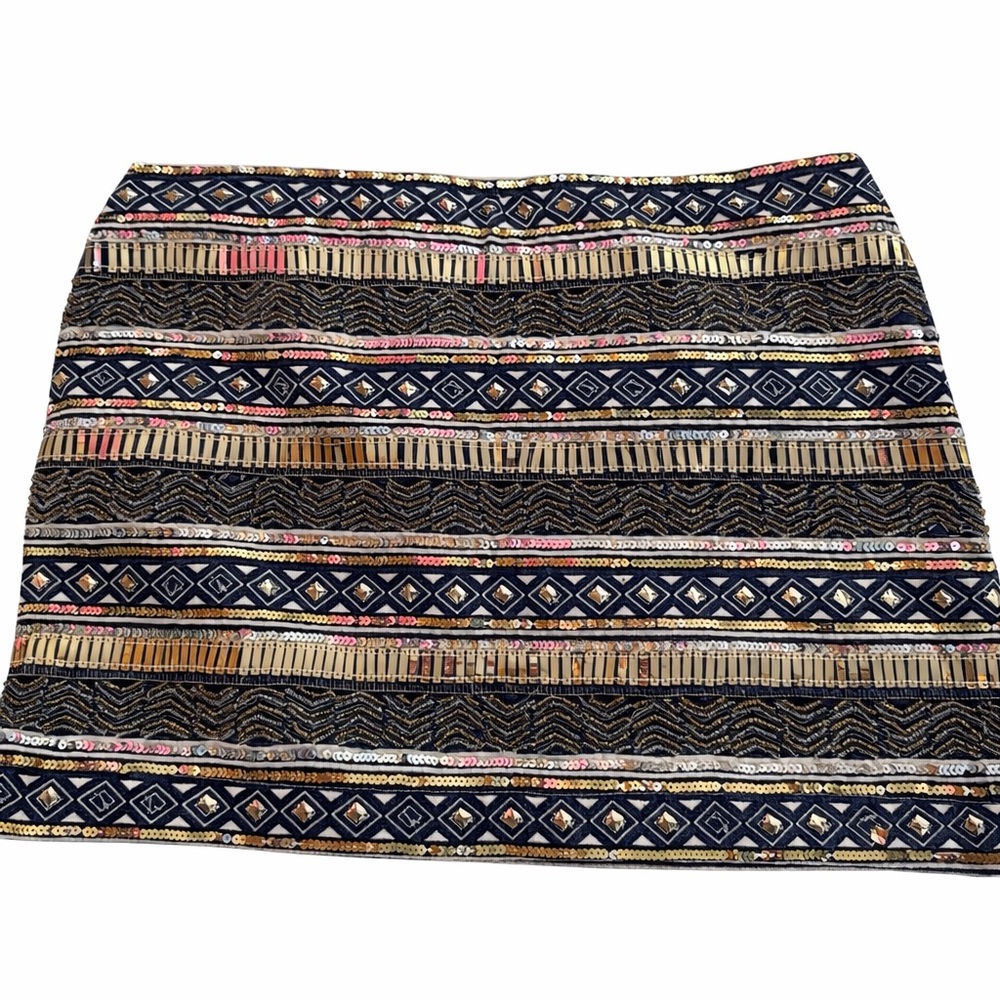 TWIK BY SIMONS EMBELLISHED MINI SKIRT - MISSING STUDS